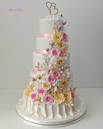 svadobné torty - Nitra - torty na svadbu - torty na objednávku